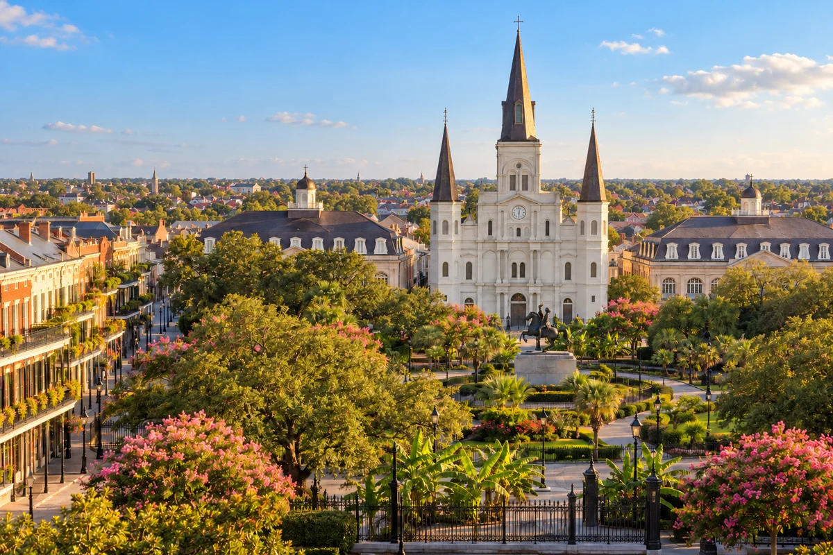 New Orleans architecture and Jackson Square